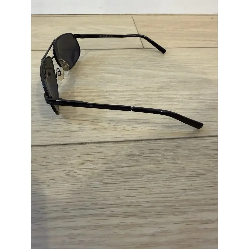 MENS DOCKERS NEW POLARIZED BLACK SUNGLASSES